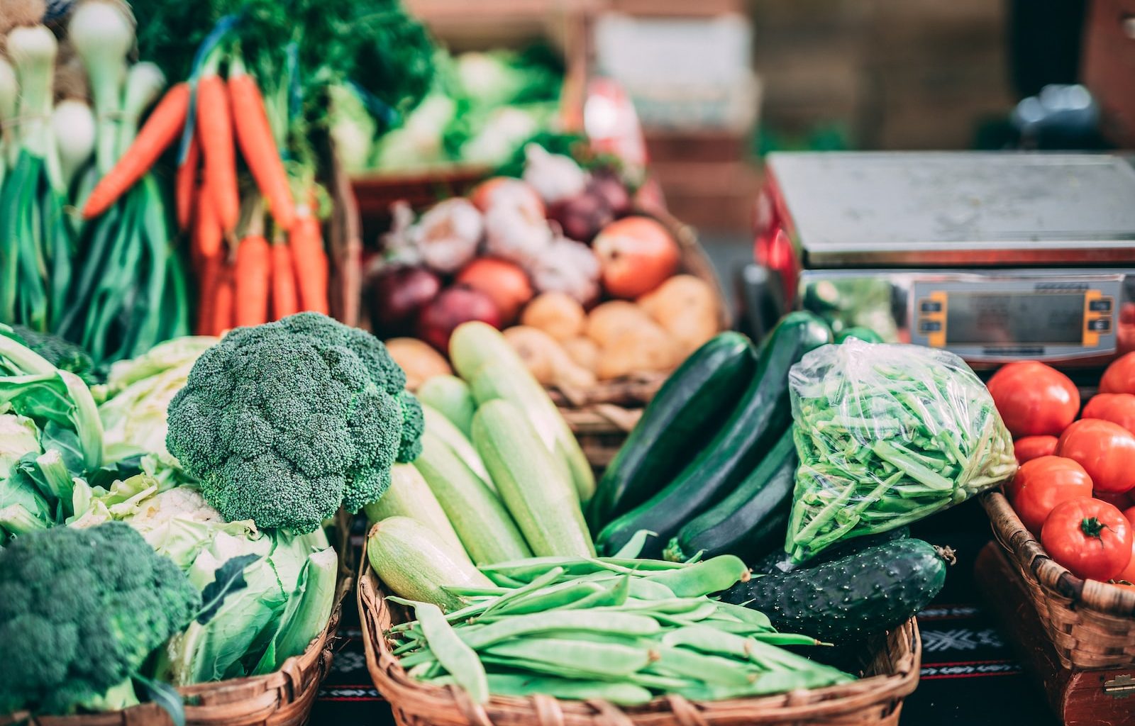 vegetables and fruits