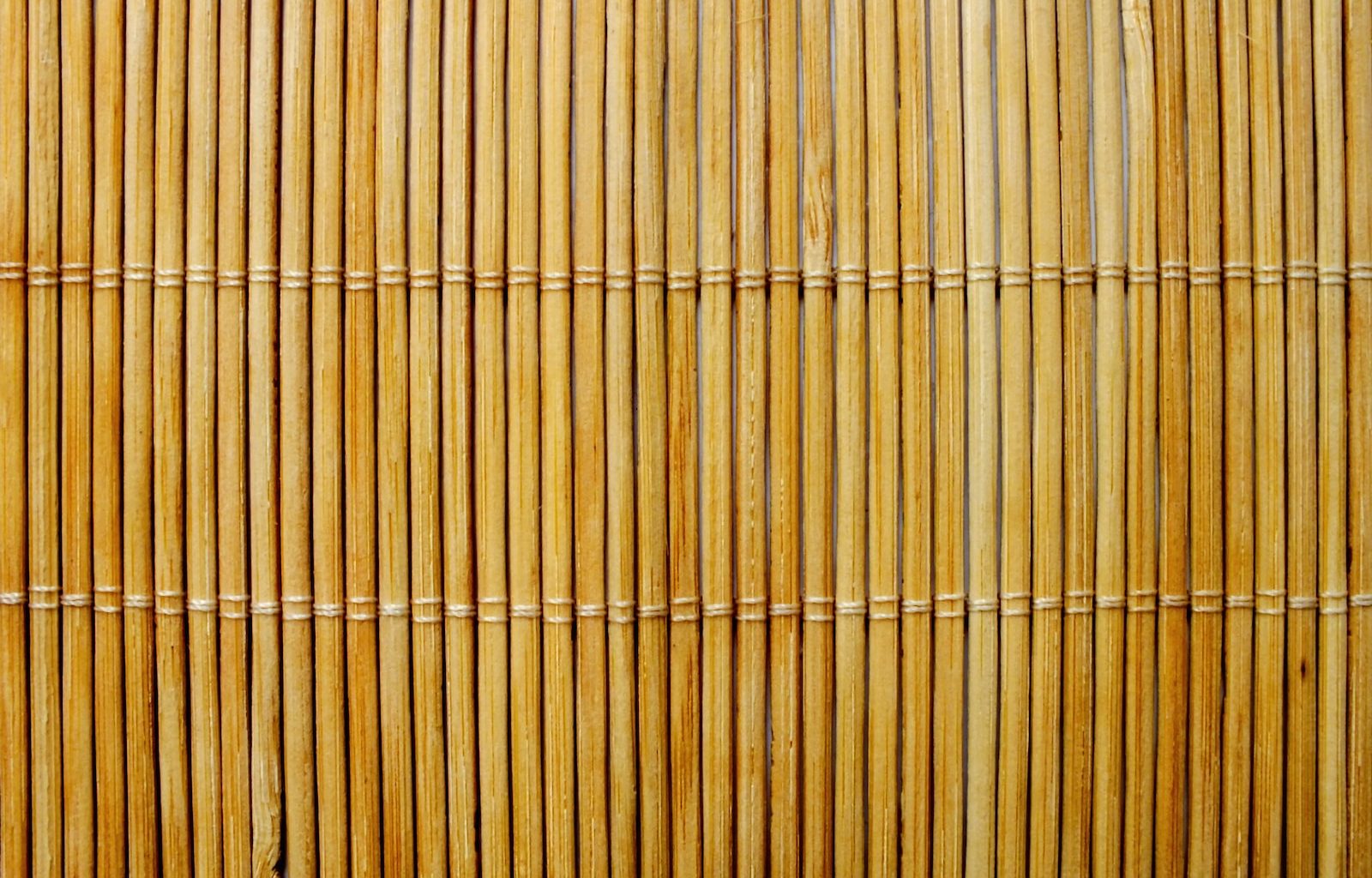 brown bamboo fence
