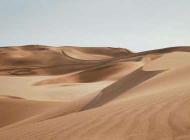desert under clear blue sky during daytime