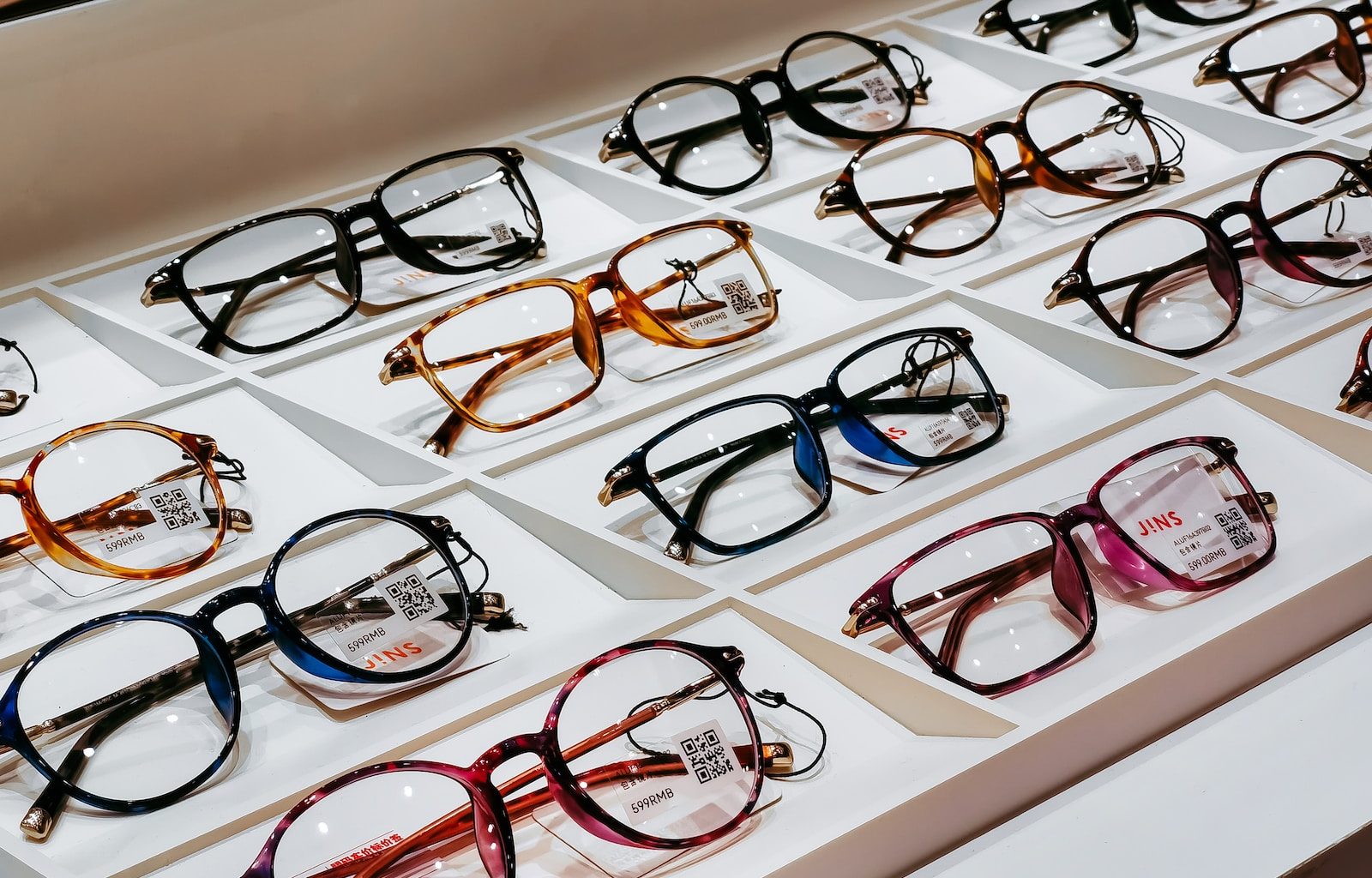 brown and black framed eyeglasses