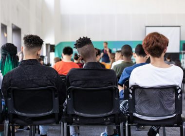 people sitting on chair