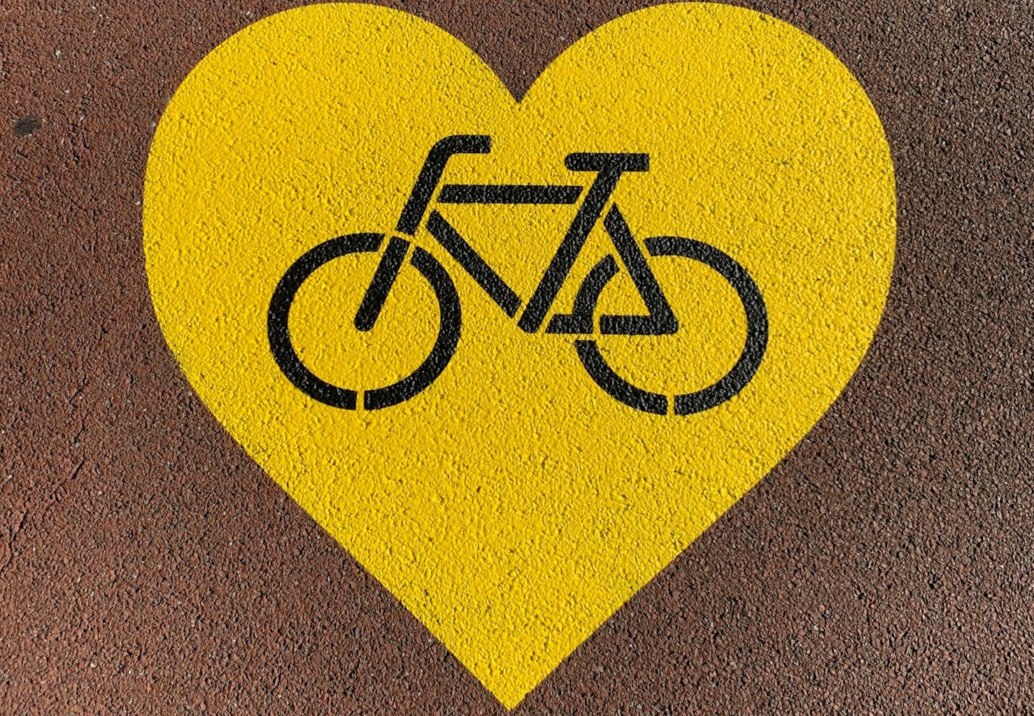 yellow and black love print