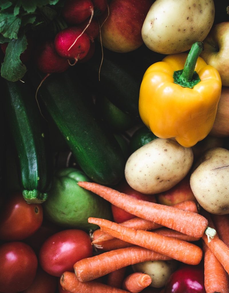 pile of vegetables