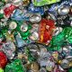 crushed assorted beverage cans lot