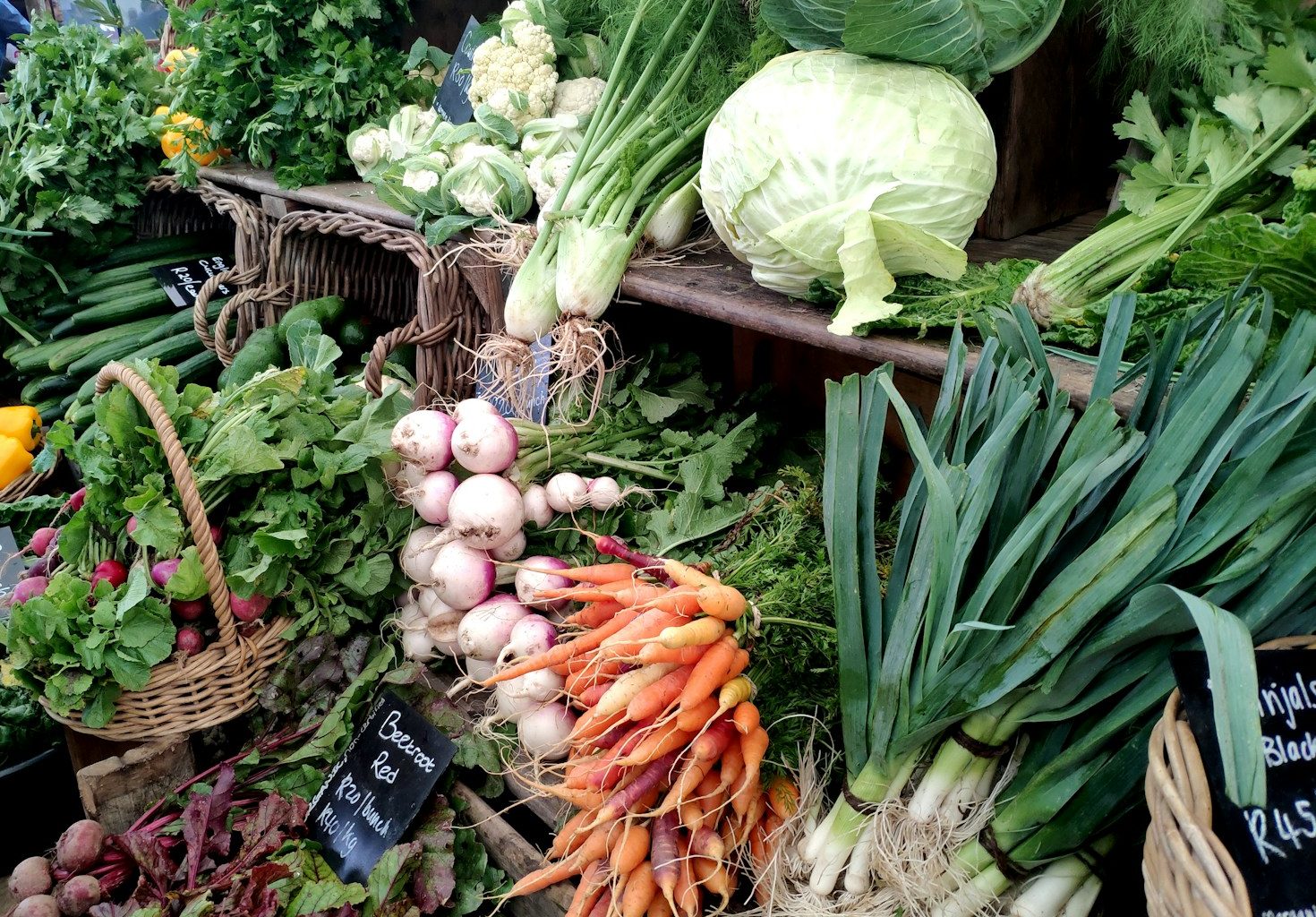 variety of vegetables