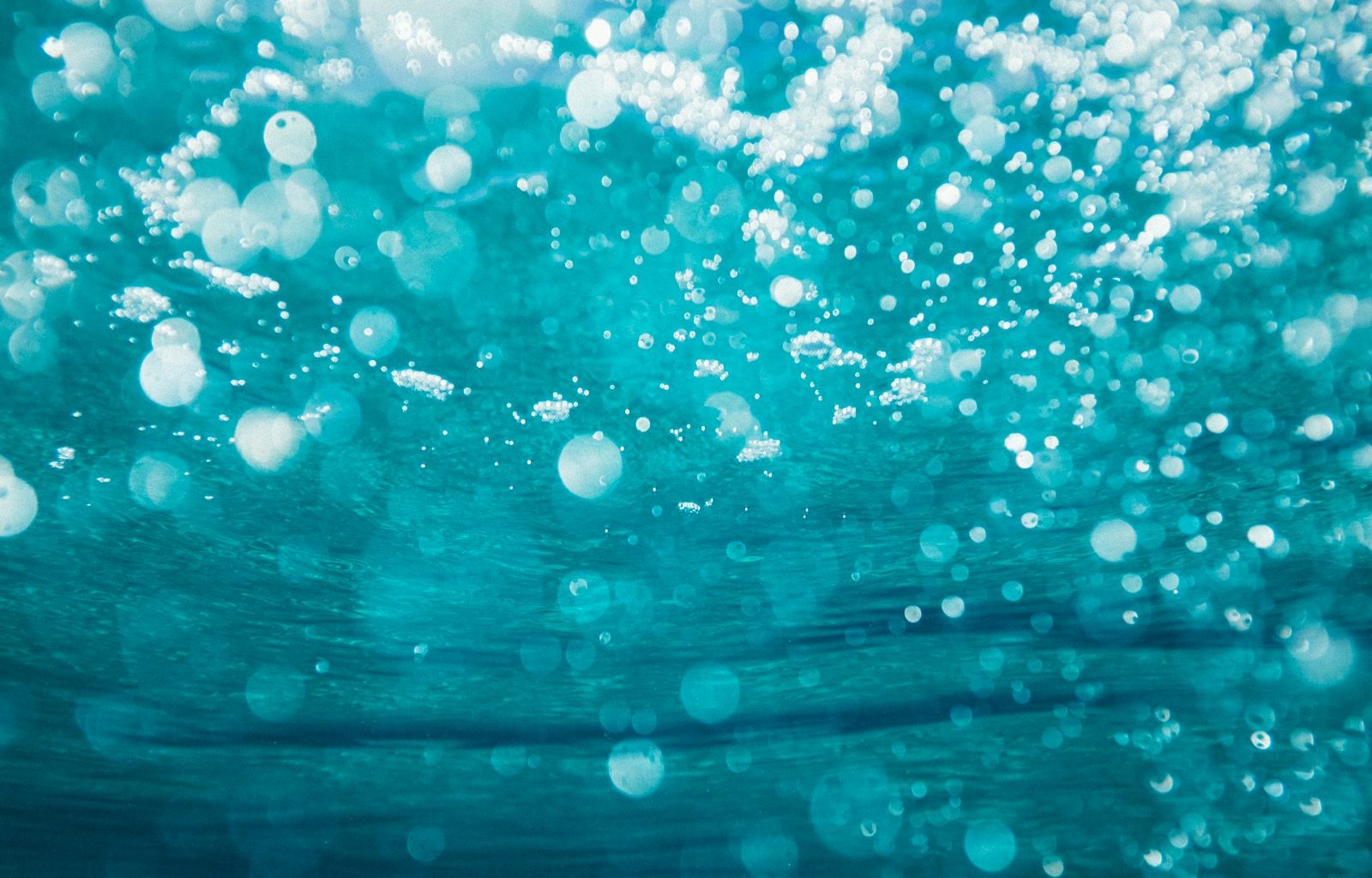 underwater photography of water bubbles