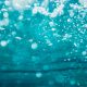 underwater photography of water bubbles