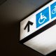 disable person signage
